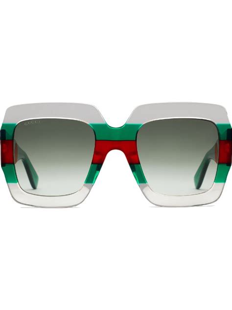 gafas sol gucci cuadradas|Altro.